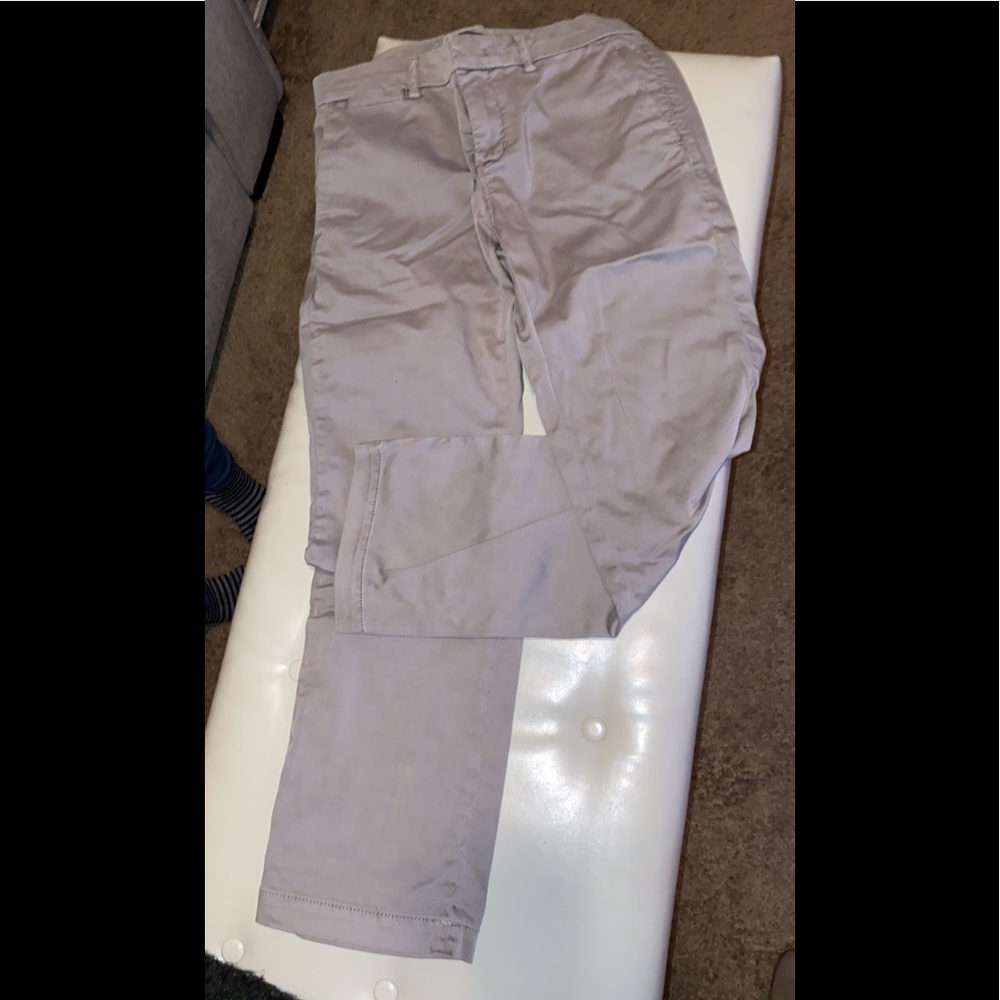Banana Republic Cropped Chino Pants